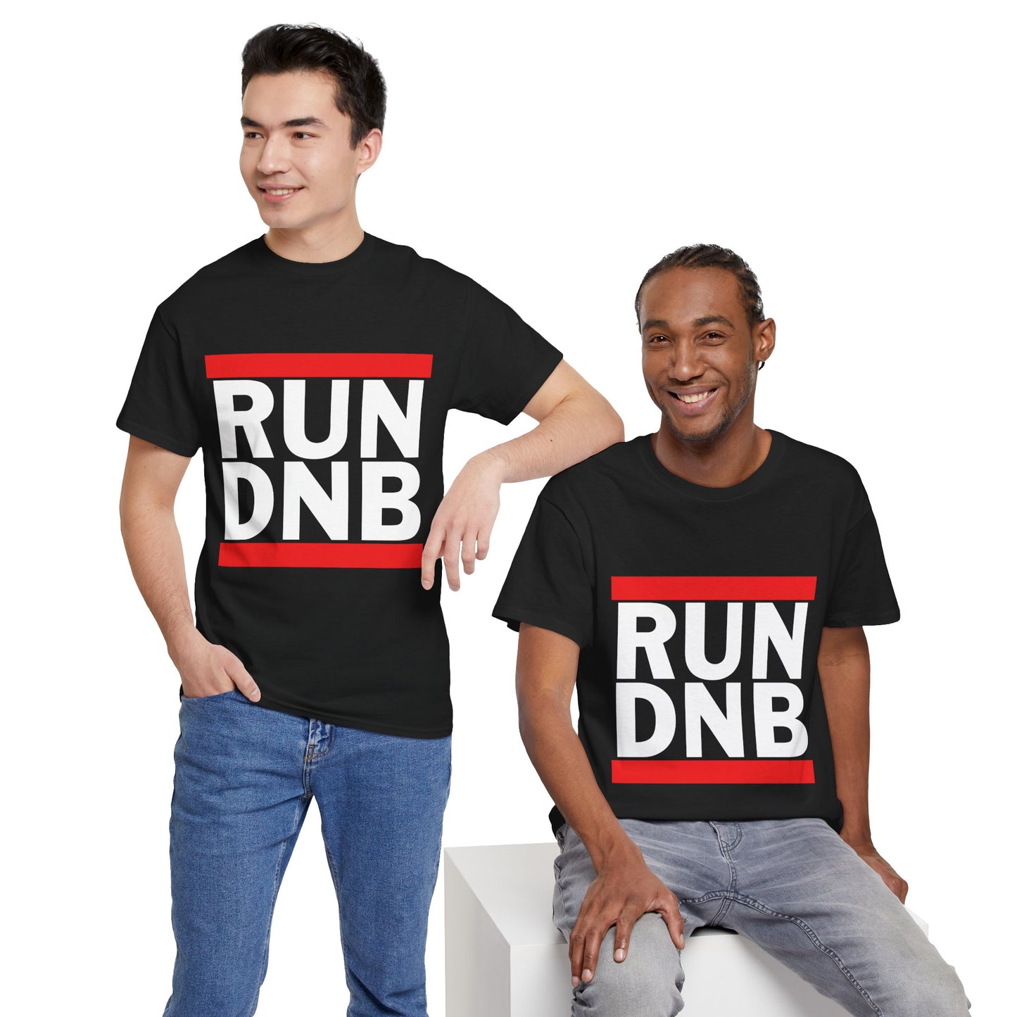 Run DNB Tee - Unisex Heavy Cotton